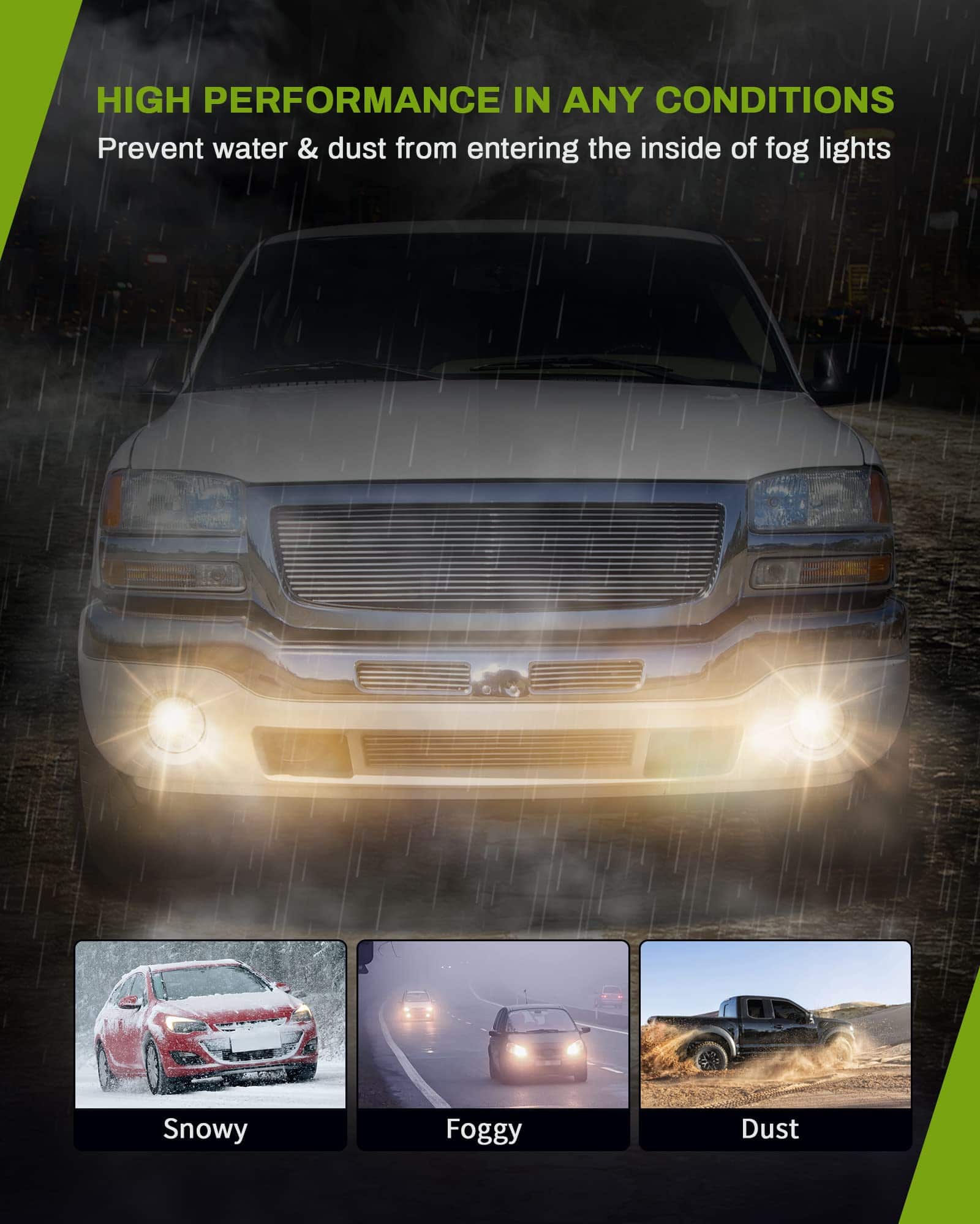 Luces antiniebla AUTOSAVER88 compatibles con 2003-2006 GMC - Imagen 3