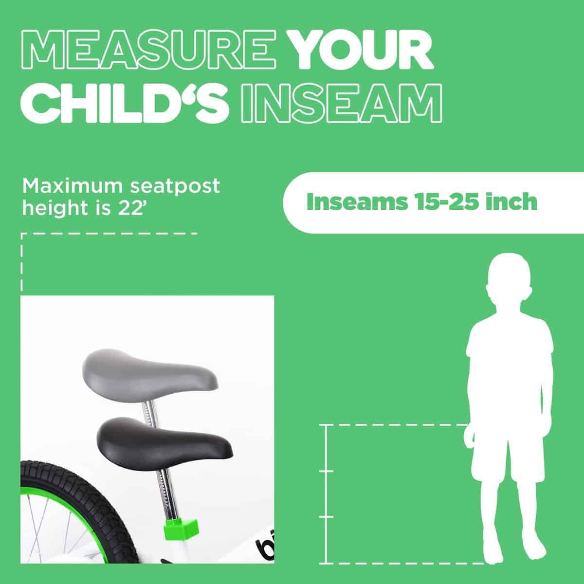 Bicicleta de Equilibrio Bixe - 16" (40.6 cm) -Verde - Imagen 6