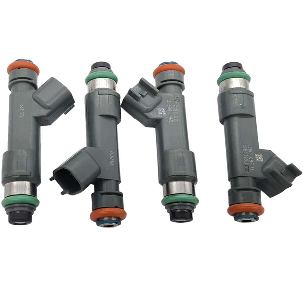Conjunto de 4 inyectores de combustible FJ1064 12613163 de