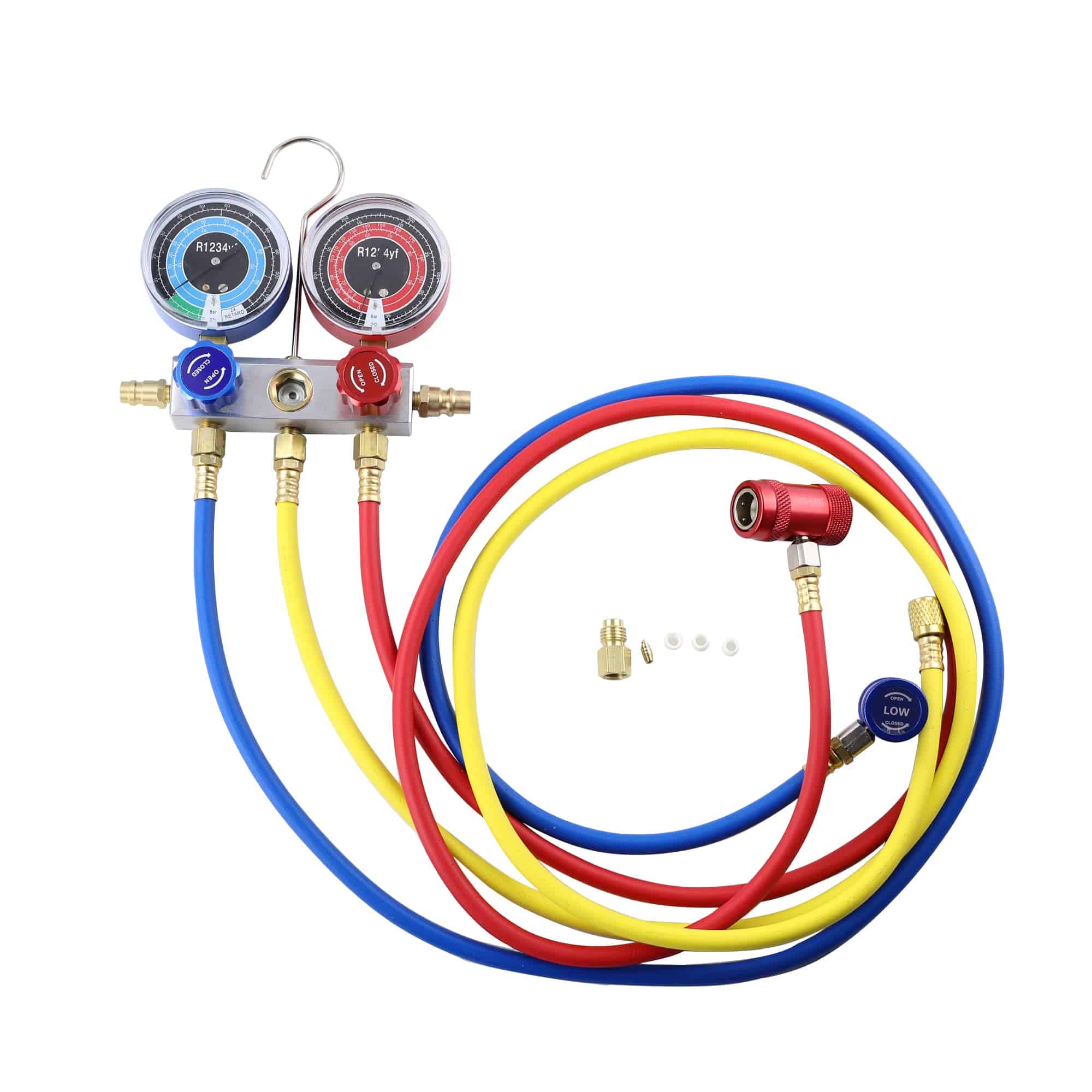 Wisepick AC Manifold Gauge Set R1234YF Kit de Herramientas