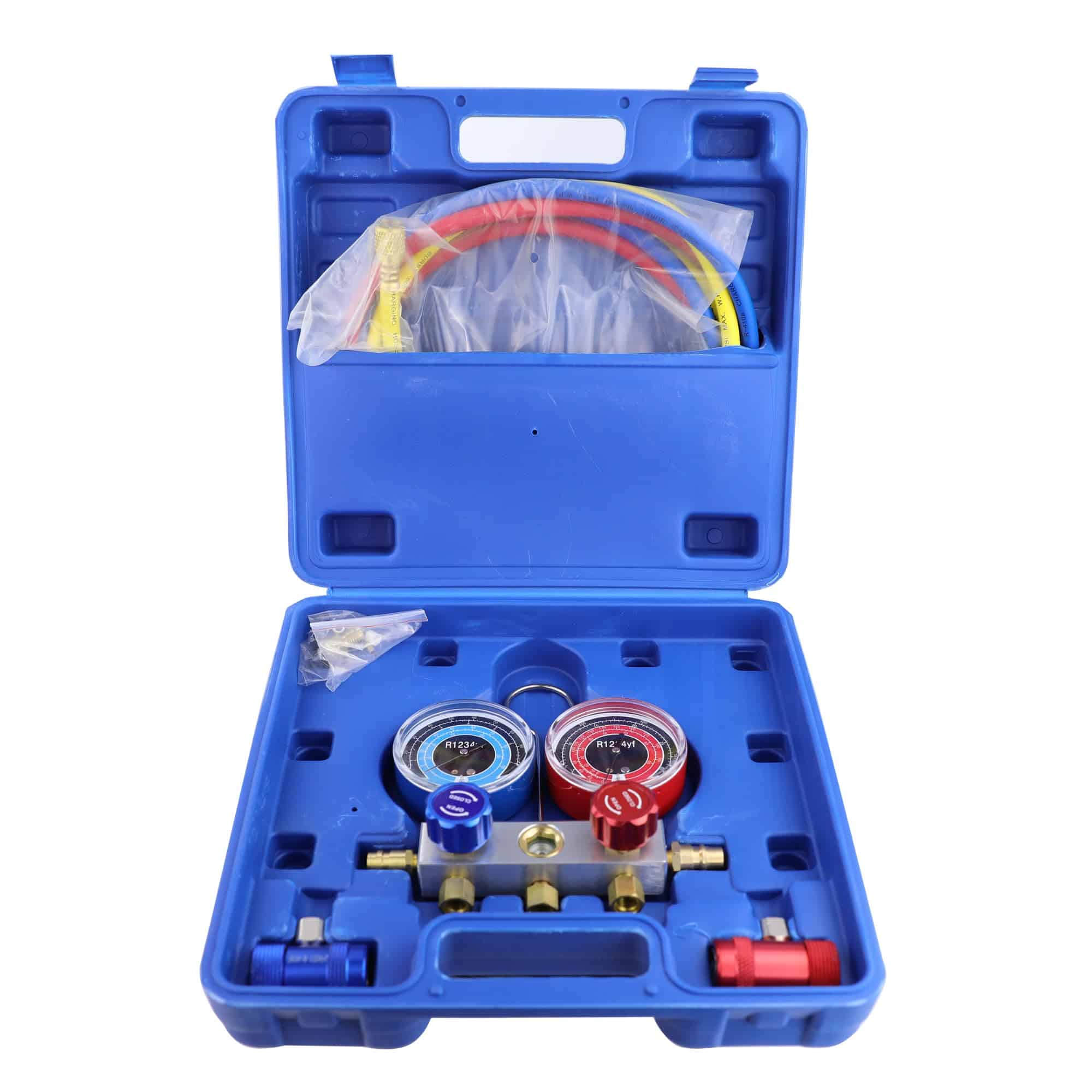 Wisepick AC Manifold Gauge Set R1234YF Kit de Herramientas - Imagen 3
