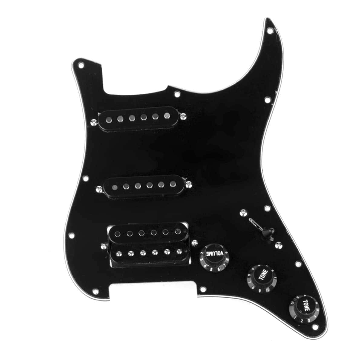 Musiclily Pro 11 Hole Guitarra Loaded Strat Pickguard HSS