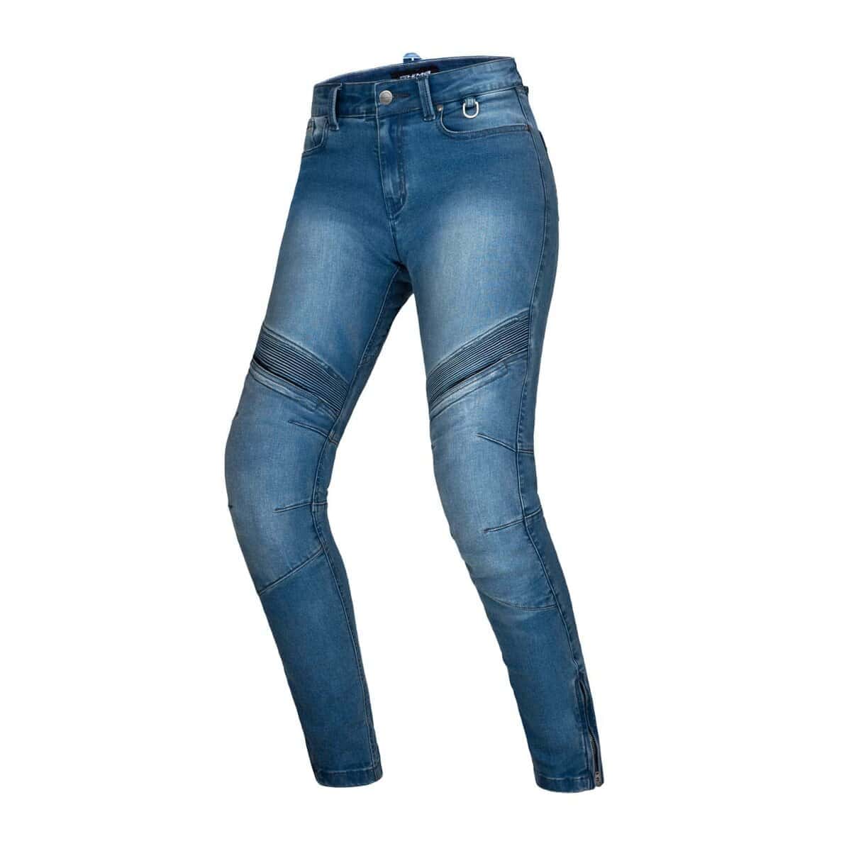 Jeans de moto para mujer SHIMA JESS - -Azul