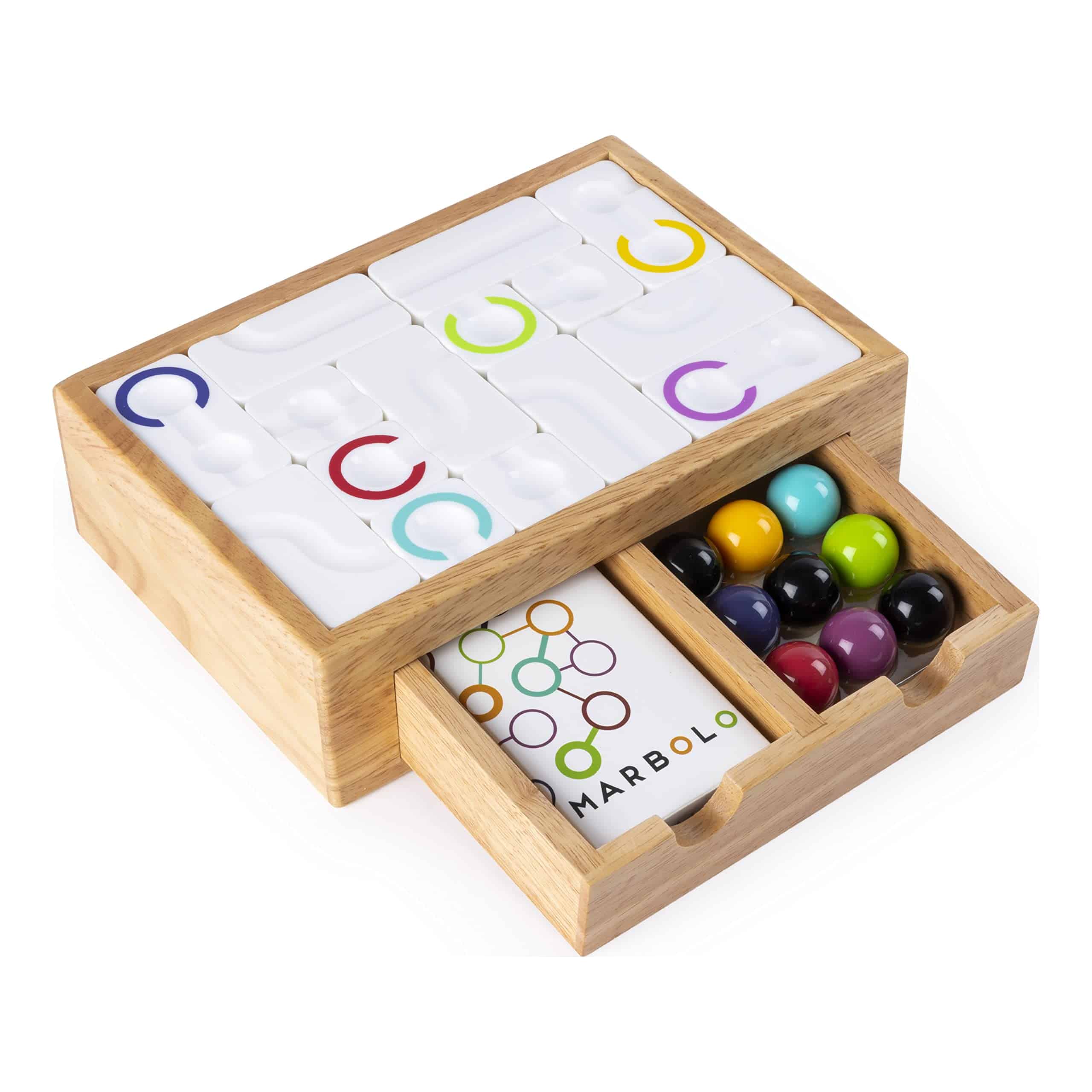 Juego de Mesa Otrio de Madera Basado en Estrategia con - Imagen 3