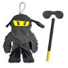 Piñata de Ninja Negro APINATA4U con Palo y Antifaz