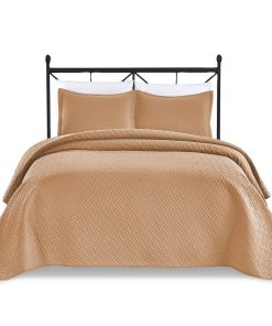 Juego de Colcha Cubrecama de 3 Piezas Basic Choice Ligero y