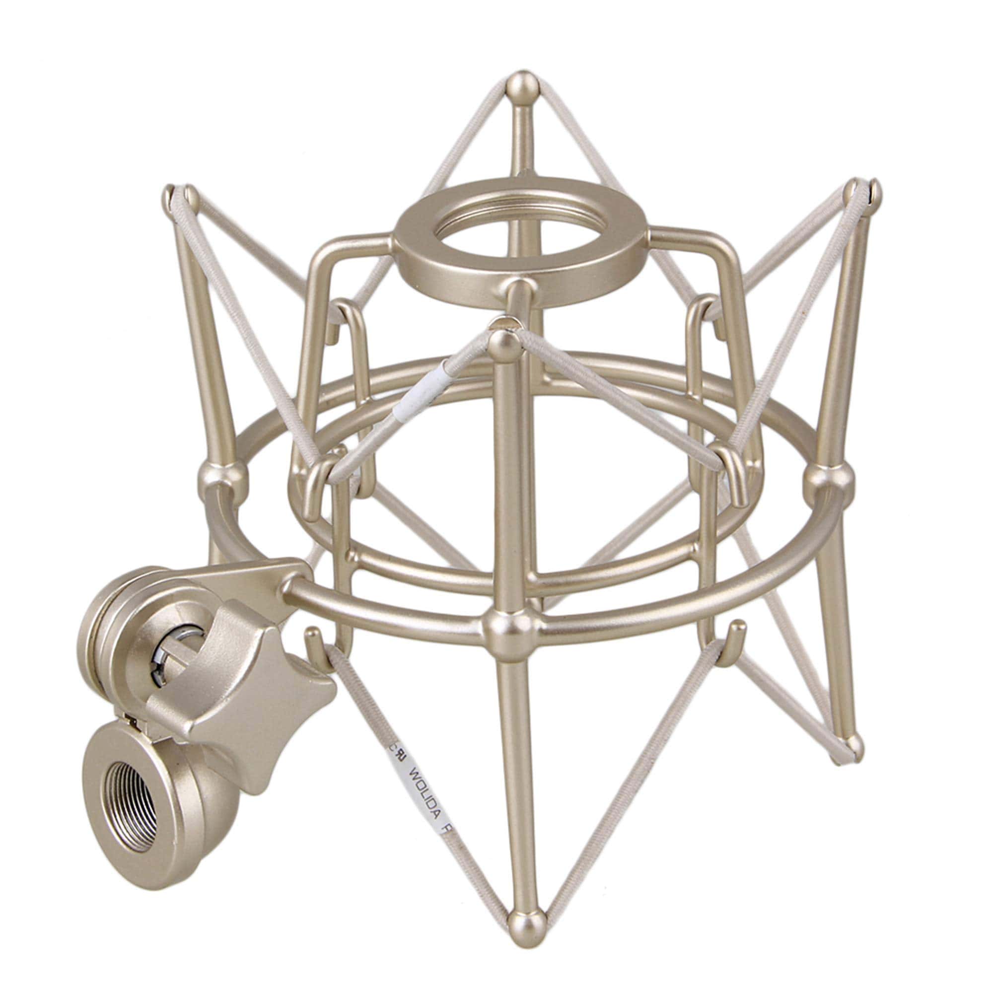 Soporte de Choque de Micrófono Cilíndrico de Metal de - Imagen 3