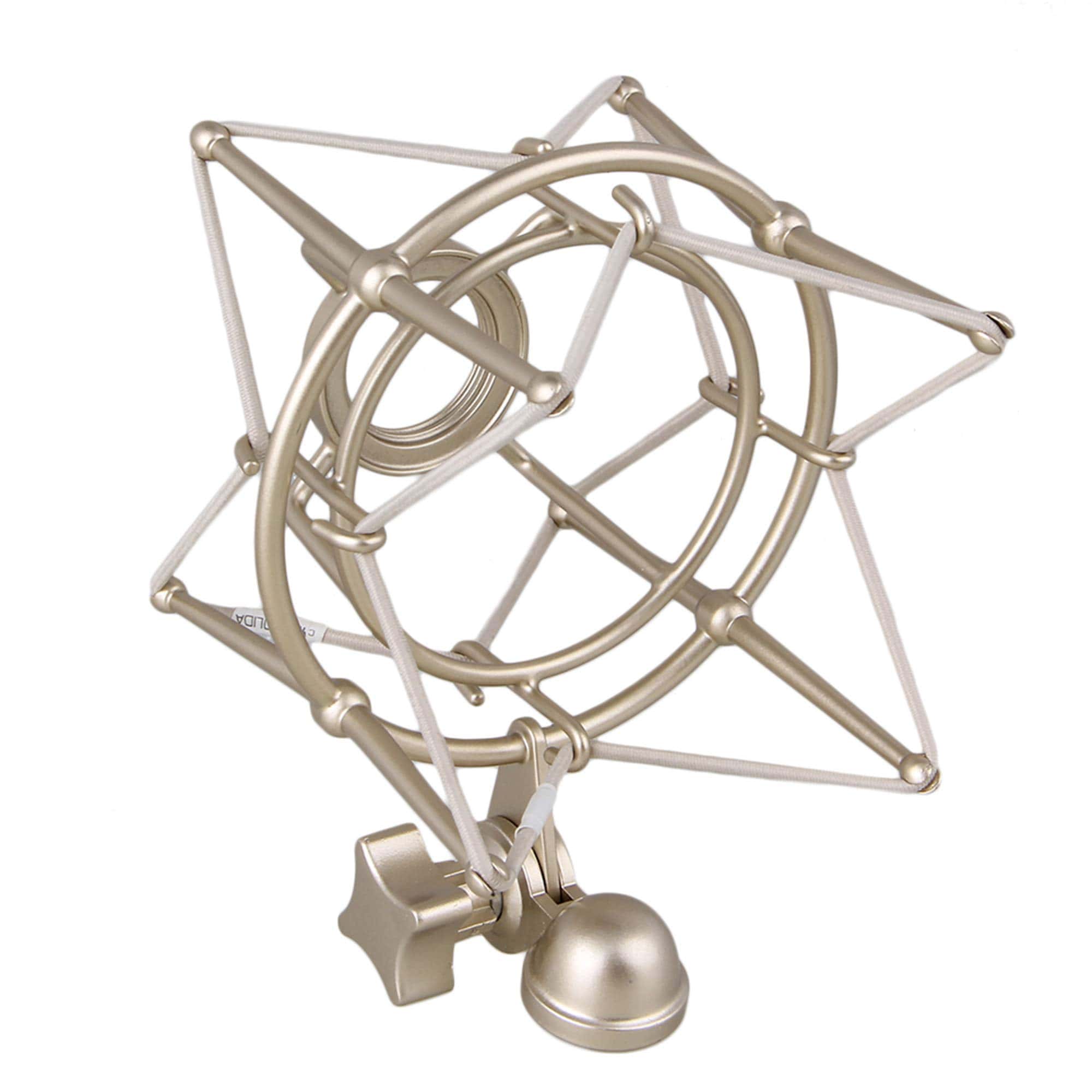 Soporte de Choque de Micrófono Cilíndrico de Metal de - Imagen 4