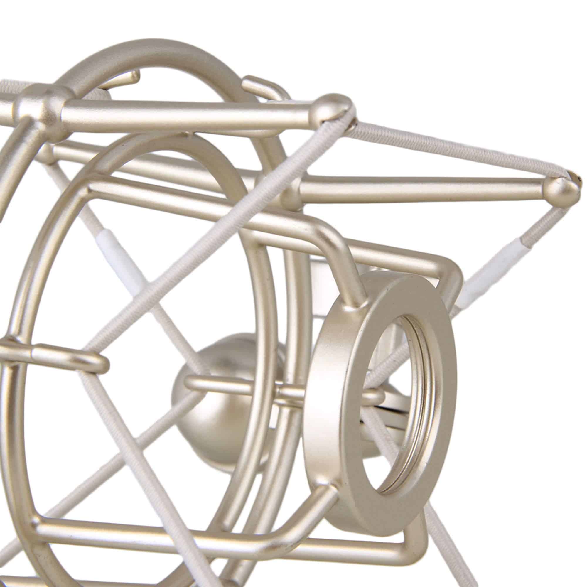 Soporte de Choque de Micrófono Cilíndrico de Metal de - Imagen 5