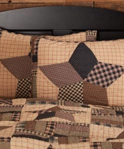 VHC Brands, Bingham Star, Almohada Estándar de Algodón,