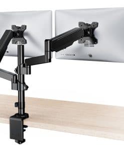 Soporte de Monitor Dual WALI, Ajustable de 13-32 Pulgadas