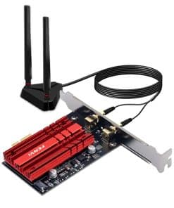 Tarjeta WiFi 6E AX210NGW AXE5400 PCI-E Tri-Band BT5.2