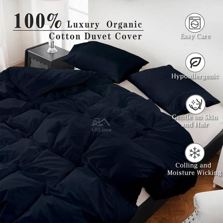 Juego de Funda de Edredón Tamaño Extra Western King, Azul - Imagen 6