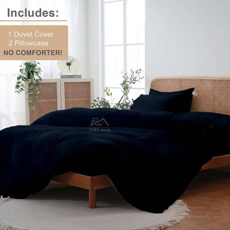 Juego de Funda de Edredón Tamaño Extra Western King, Azul - Imagen 3