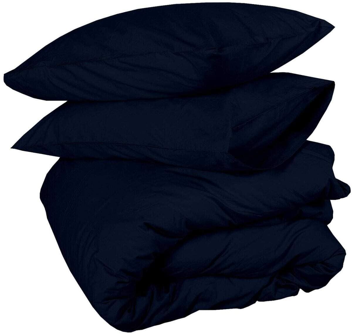 Juego de Funda de Edredón Super King, Azul Marino Conjunto
