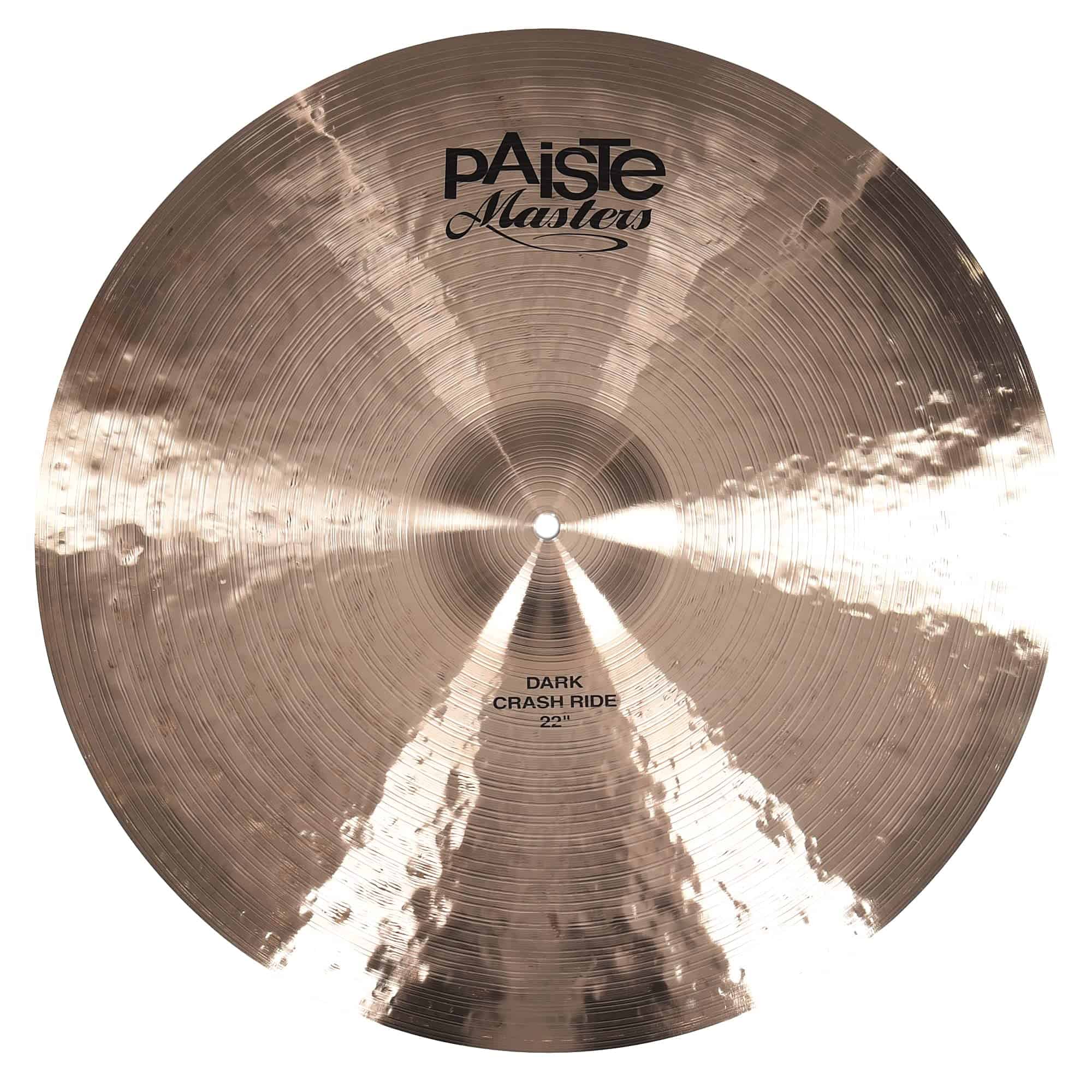 Platillo de 22" Crash Ride Masters Dark de Paiste