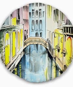 Designart CU6077-16-16-C Cojín de Lanzamiento de la Ciudad