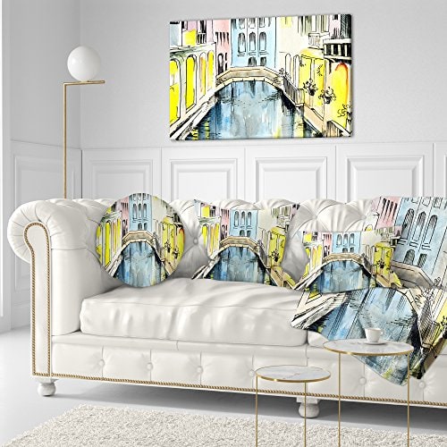 Designart CU6077-16-16-C Cojín de Lanzamiento de la Ciudad - Imagen 3