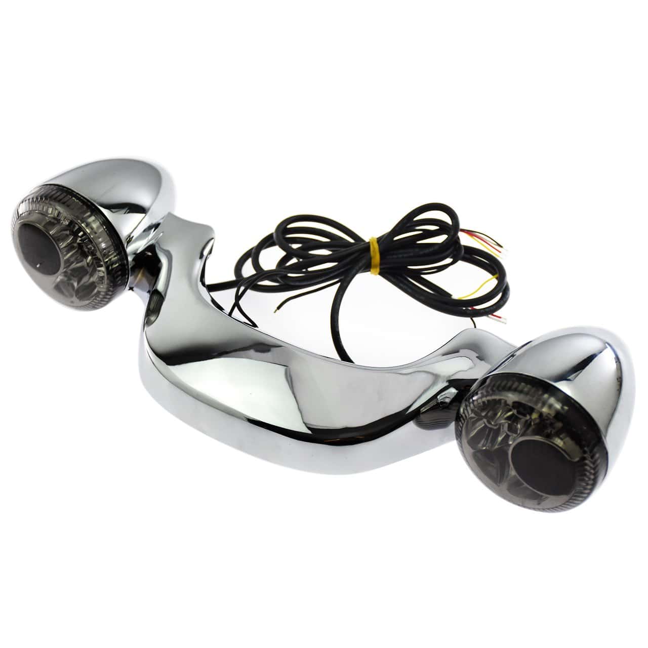 HDBUBALUS Luz de Señal de Giro Integrada en Motocicleta Luz