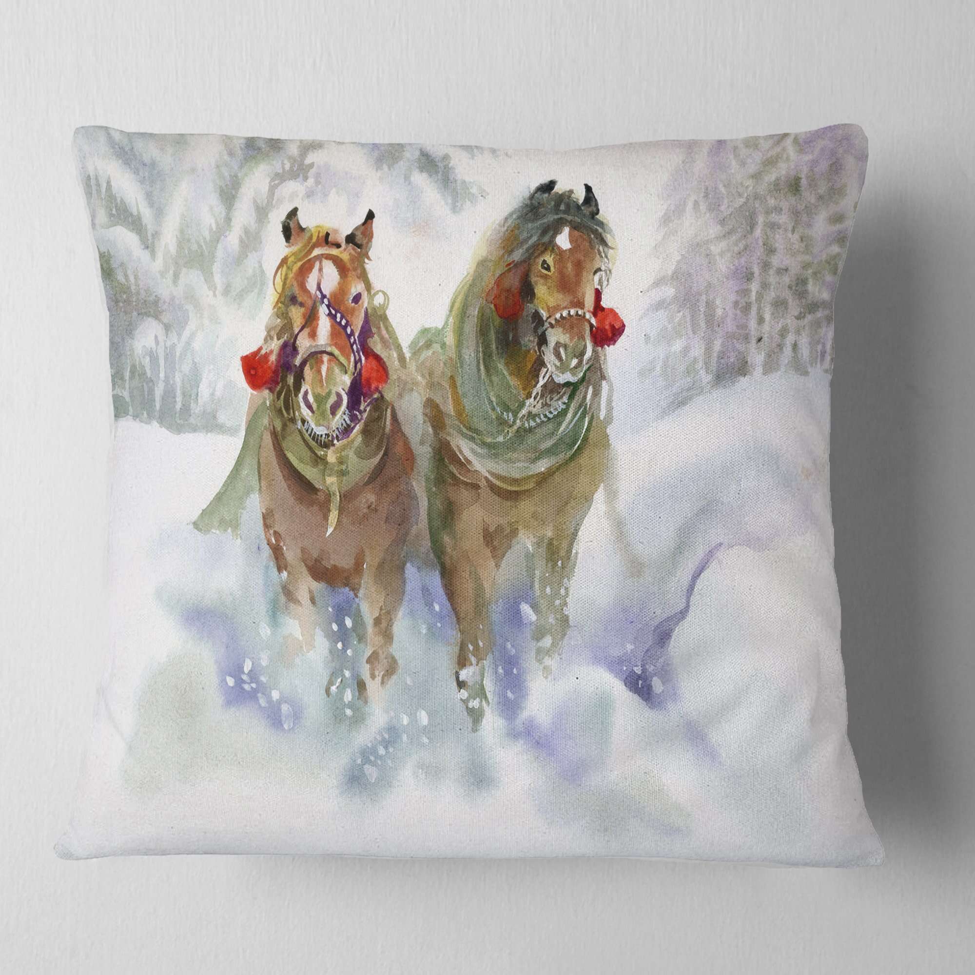 Fundas de Cojín para Almohada Designart CU6076-16-16