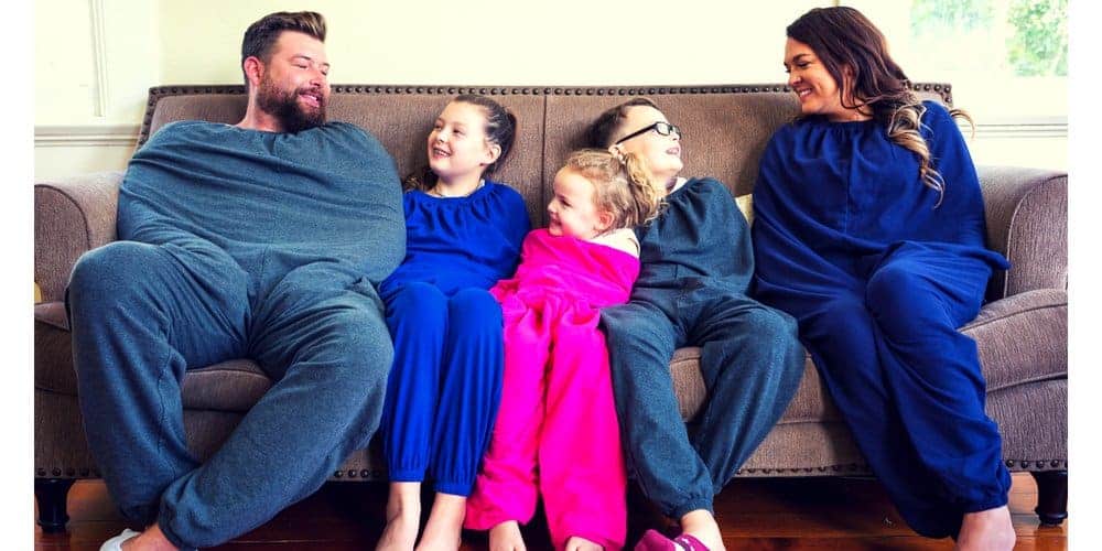 Manta portátil Cocoonsie (Pequeña, Azul Marino) - Imagen 8