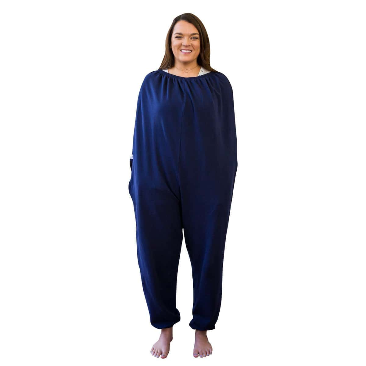 Manta portátil Cocoonsie (Pequeña, Azul Marino)