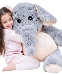 Peluche gigante de elefante IKASA Juguetes de peluche