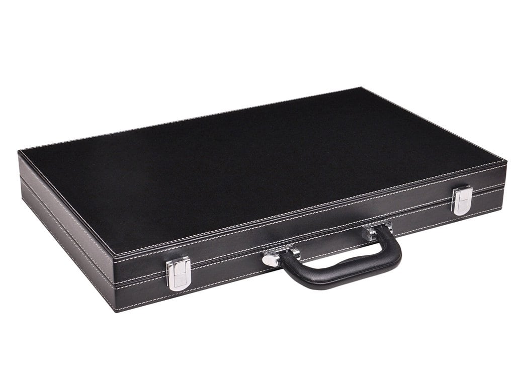 Juego de Backgammon de 18" en Cuero Sintético - Campo de - Imagen 7