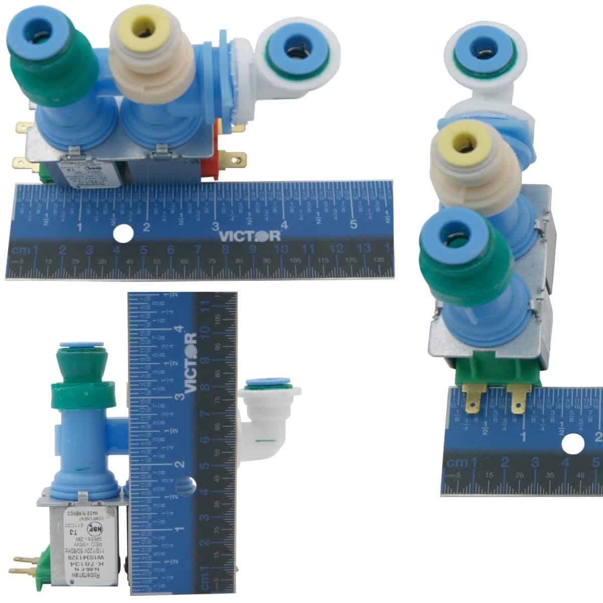 Válvula de Entrada de Agua Doble para Refrigerador Modelo - Imagen 4