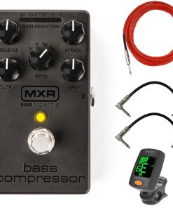 Pedal Compresor de Bajo MXR M87 - Serie Blackout - Paquete