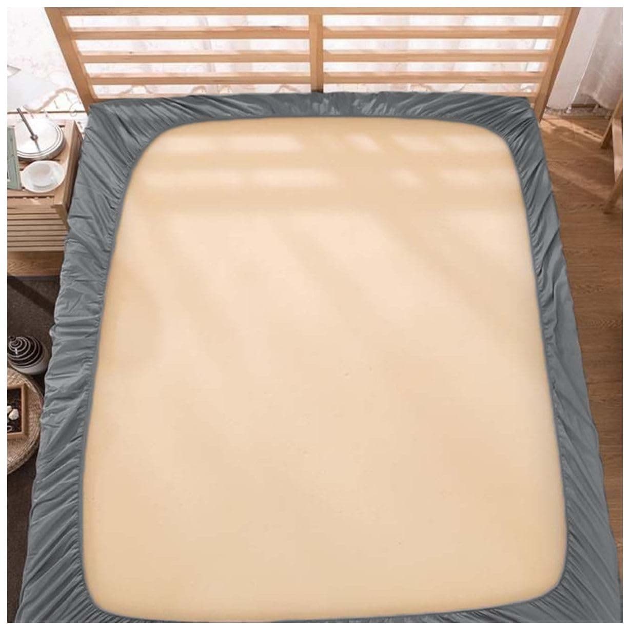 Sábana Ajustable de Primera Calidad de 1 Pieza (Sábana - Imagen 4