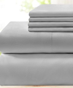 Juego de sábanas de lujo para hotel BYSURE, 4 piezas