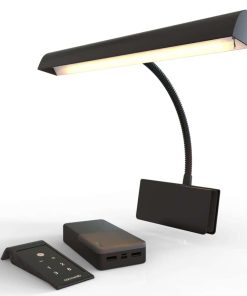 Lámpara de Piano Cocoweb 14", LED, Ajustable, Iluminación