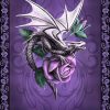 Manta de Dragon Beauty Queen Size de Anne Stokes, Medidas