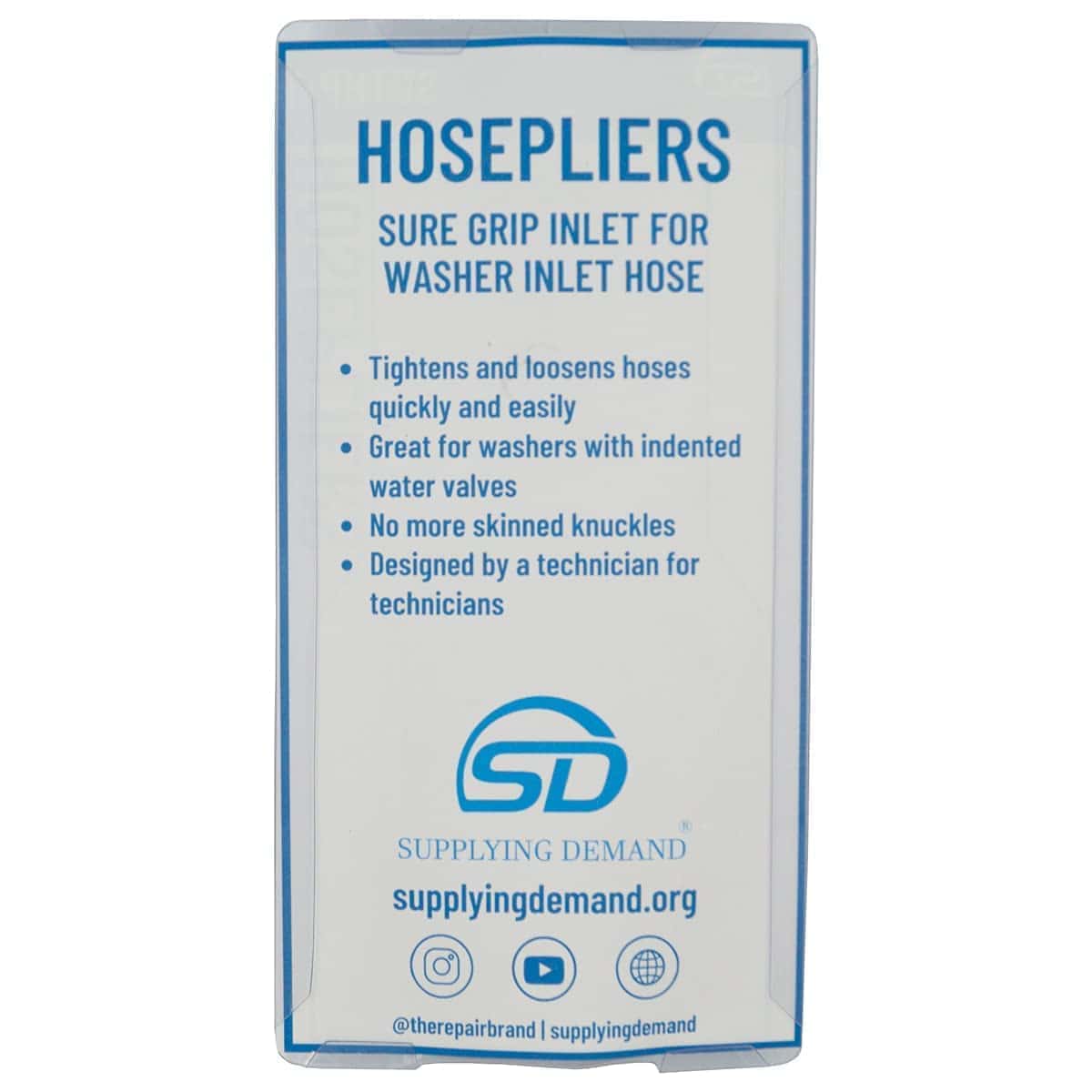 Alicates para mangueras de lavadora THP-1 20001120 de - Imagen 10