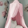 Mosquitero de Cama de Princesa para Niños Bebé Cuna, Tienda