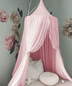 Mosquitero de Cama de Princesa para Niños Bebé Cuna, Tienda