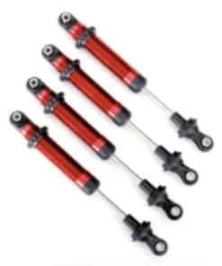 Amortiguadores Traxxas TRA8160R, GTS, aluminio (anodizado