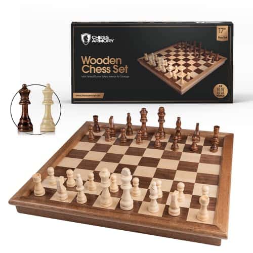 Juego De Ajedrez De Madera Chess Armory - Tablero de