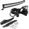 Barra de luz LED curva de 52" 300W con kit de cableado y