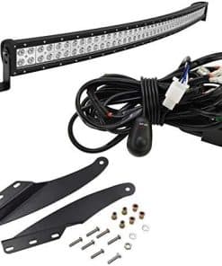 Barra de luz LED curva de 52" 300W con kit de cableado y