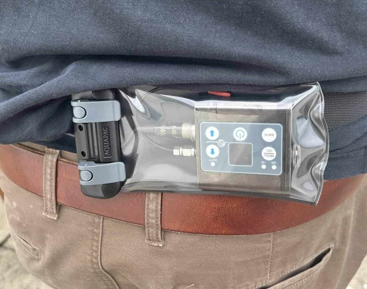 Funda Impermeable Aquapac Para Micrófono Radio Pequeño, - Imagen 7