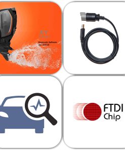 Kit de Escáner de Herramientas de Diagnóstico USB para