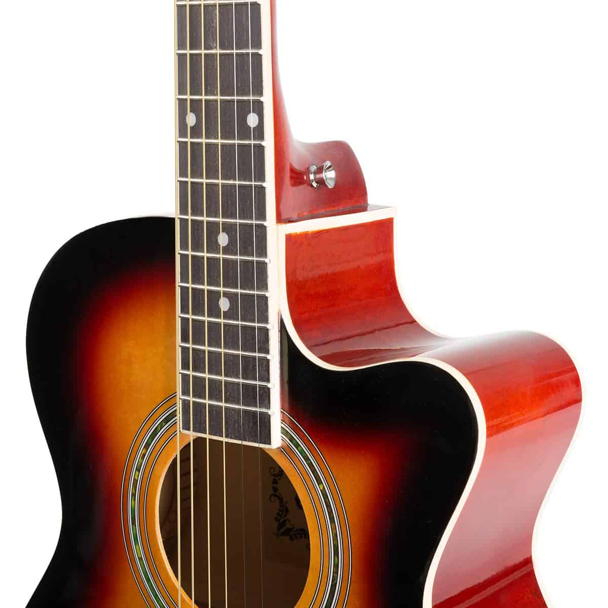 ARTALL Guitarra Acústica de 39 Pulgadas Hecha a Mano de - Imagen 9