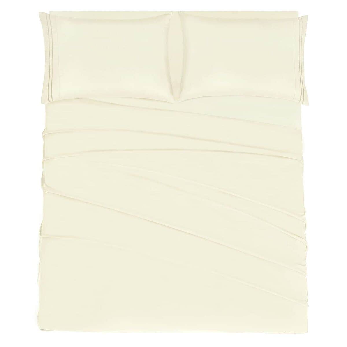 Juego de sábanas Mejoroom Full Size - 1800TC Juego de