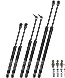 6PCS Hood & Liftgate & Rear Window Glass Lift Support