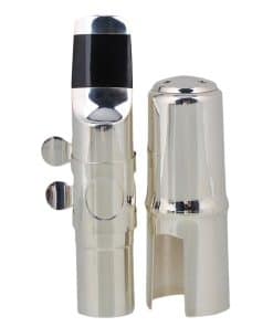 Boquilla de saxofón soprano B-flat con lengüeta y