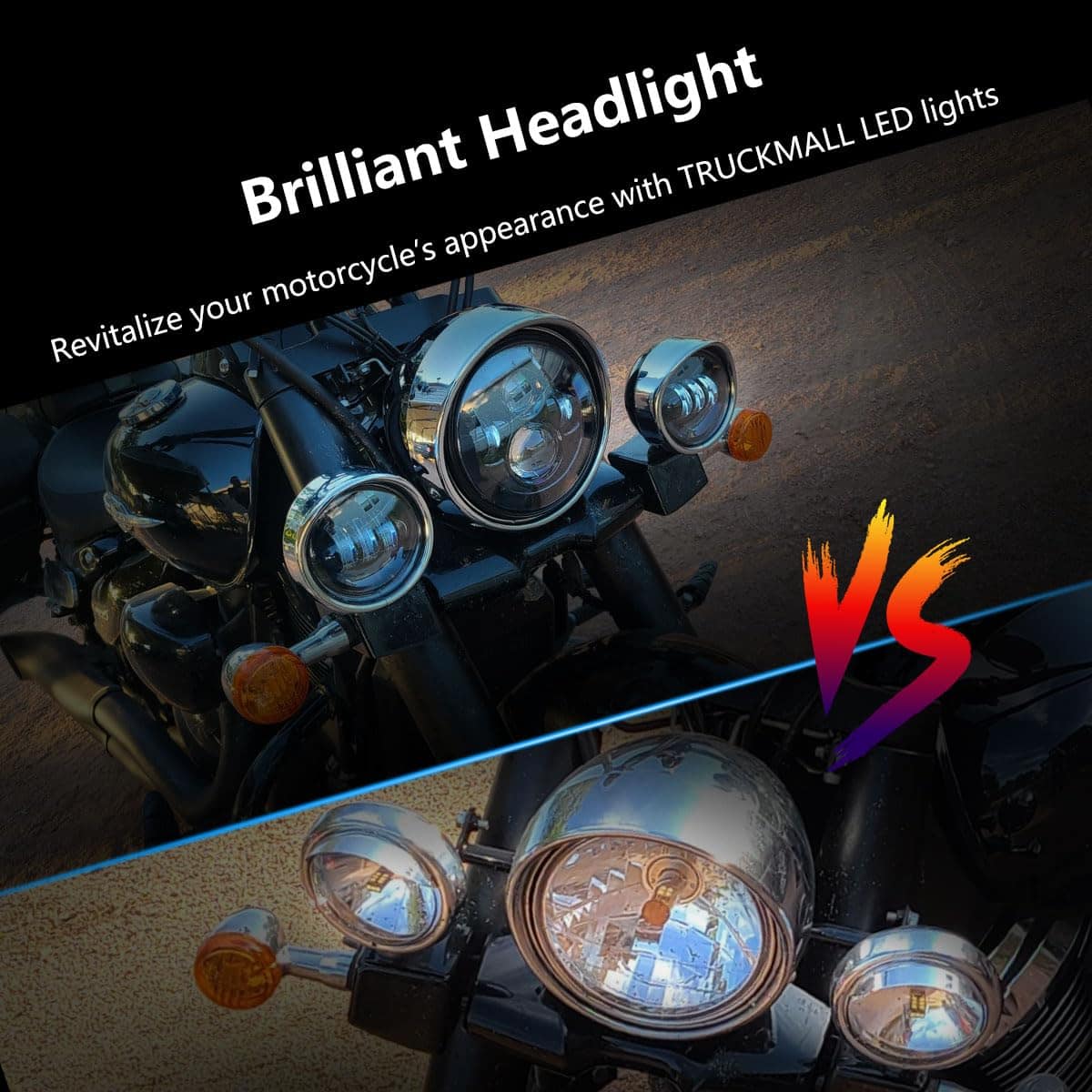 Faros Delanteros LED de 7 pulgadas TRUCKMALL, Luces de - Imagen 9