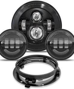 Faros Delanteros LED de 7 pulgadas TRUCKMALL, Luces de