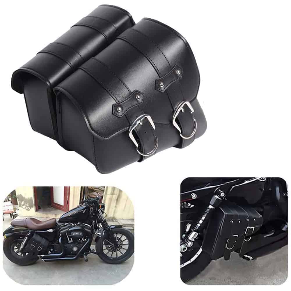 Bolsas de Silla de Montar para Motocicleta Vechkom Bolsas
